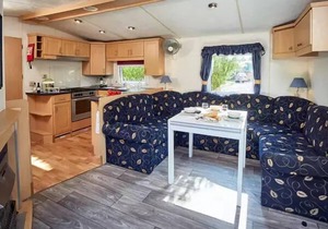 Camping Le Raguenès Plage* - XL Océan mobile home 4 rooms 6 people