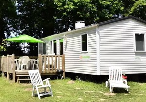 Camping Le Raguenès Plage* - XL Océan mobile home 4 rooms 6 people