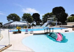 Camping Le Raguenès Plage* - Mobile home Celtik 3 rooms 4 people