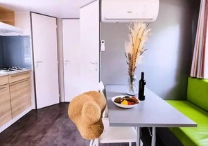Camping maeva Escapades Le Domaine des Chênes Blancs * - Cozy 3 Room Mobile Home 5 People Air Conditioned