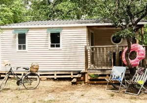 Camping maeva Escapades Le Domaine des Chênes Blancs * - Cozy 3 Room Mobile Home 5 People Air Conditioned