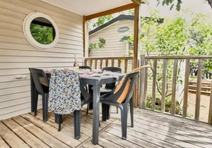Camping maeva Escapades Le Domaine des Chênes Blancs * - Cozy 3 Room Mobile Home 5 People Air Conditioned