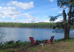 Campsite #9 with Lake Access