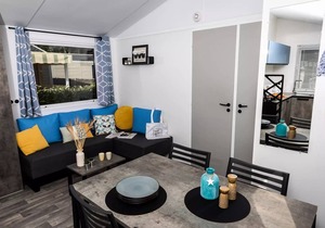 Campsite Domaine des Salins * - Mobilhome Grand Confort 27m2/2 bedrooms with covered terrace 4 people