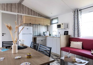 Campsite Domaine des Salins * - Mobilhome Grand Confort 30m2/2 bedrooms with covered terrace 5 people