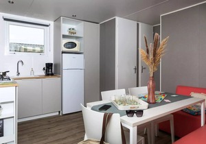 Campsite Domaine des Salins * - Mobil home Grand Confort 31 m2/3 bedrooms - covered terrace 6 people