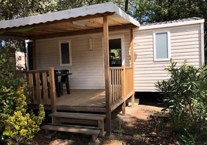 Campsite La Simioune in Provence * - Mobile home VENTOUX - 2 bedrooms + TV (2 adults + 2 children) 2 to 4 people - 2 pers. included in the tariff