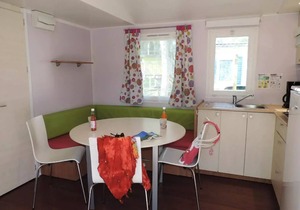 Campsite Le Bois Fleuri * - Mobile Home 4 Rooms 6 People