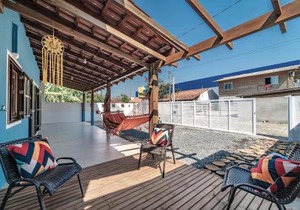 Casa na praia de Morrinhos Bombinhas para 10 pessoas, Excelente localização
