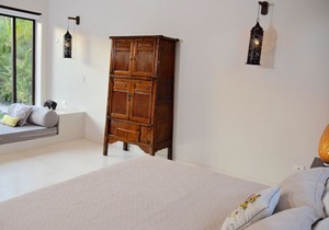 Casas de Agua, Villa Agua Verde. Natural walking trail to the beach.