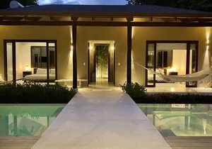 Casas de Agua. Villa Agua Viva. Natural walking trail to the beach.