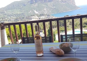 Cassis 62m2 + Balcony 10m2, Air Conditioning, Panoramic Sea View, Pool, Tennis