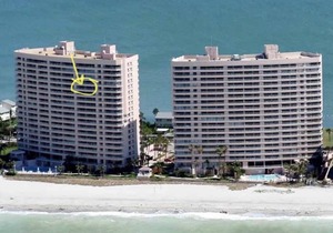 CBC2 16F Large Private Balcony Overlooking Beach and Gulf On Beautiful Sand Key