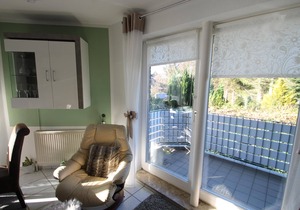 Centrally but quietly located apartment on the 1st floor.
