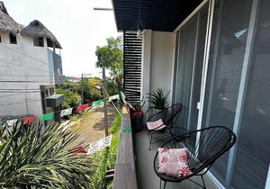 Chacala Corales para 7 con Aire Acondicionado con Alberca y Playa a 50 mts