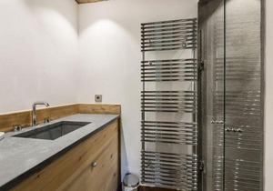 Chalet élégant 4* à Méribel, proche télécabine Olympe, 4 chambres, dortoir, hammam et cheminée - FR-1-566-32