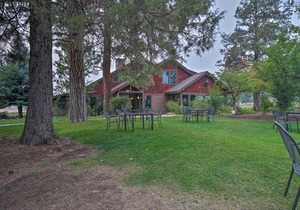 Chalet at Running Y Resort with Wraparound Deck!