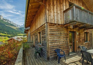 Chalet in Annaberg with shared swimming pool