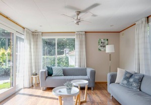 Chalet in Harderwijk with garden, terrace and shared pool