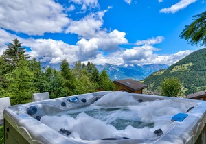 Chalet Leopard de Neige - Jacuzzi - Sauna - Views - La Tzoumaz, 4 Vallees