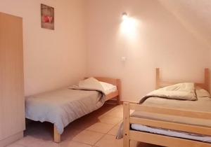 Chambre 5-Twin room-Private Bathroom-Garden view