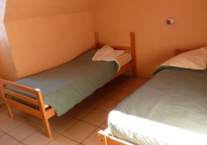 Chambre 5-Twin room-Private Bathroom-Garden view