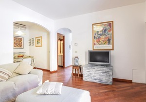 Characteristic terraced house with equipped veranda, a few steps from the beaches of Bogliasco and a
