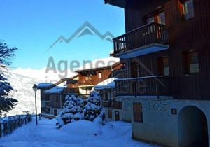 Charmant studio à Montchavin proche pistes, balcon, parking, équipé pour 4 pers. - FR-1-329-53