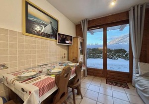 Charmant T2 cabine avec parking à Praz-sur-Arly - 4 pers - FR-1-603-49