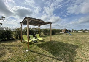 Charmants chalets au bord du lac avec terrasse, activités nautiques et pêche, animaux acceptés, tout inclus - FR-1-489-361