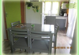 Charmants chalets au bord du lac avec terrasse, activités nautiques et pêche, animaux acceptés, tout inclus - FR-1-489-361
