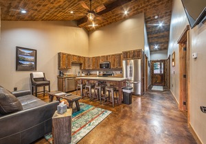 Charming 2bd/1ba MT Retreat- sleeps 6 – Just 7 Miles Away From GNP- #4-STAY HERE