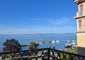 Charming apartment with balcony, wifi and pets allowed in Évian-les-Bains
