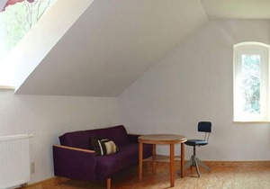 Charming attic apartment in a villa with park in Großschirma
