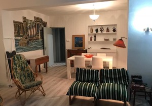Charming ground floor 200 meters from the beach, very comfortable for families.