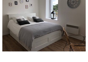 Charming Studio Facing the Port and 100 m from the beach