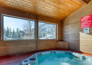 Charming studio w/shared lounge and hot tub! One block from Downtown!