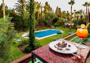 Charming villa in the heart of Marrakech palm grove