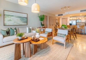 Chic apt with ocean view at Punta Palmera BB