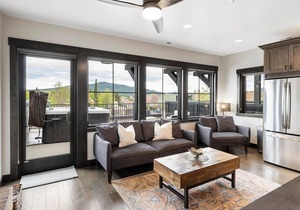 Chic Downtown Whitefish Condo with Private Hot Tub