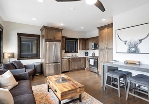 Chic Downtown Whitefish Condo with Private Hot Tub