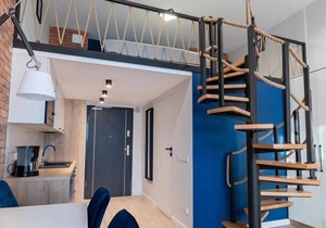 Chic duplex apartment with outdoor area, 200m from the sea, Swinoujscie