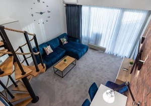 Chic duplex apartment with outdoor area, 200m from the sea, Swinoujscie