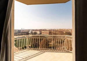 CIT TURIN Elegant Apt with panoramic balcony! x4
