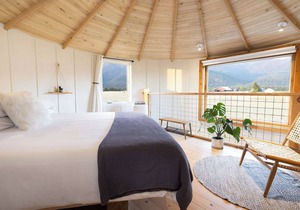Clark Farm Silos #3 - Stunning Mountain Views