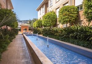 Classic and comfortable apartment with communal pool in Javea, on the Costa Blanca, Spain for 4 persons