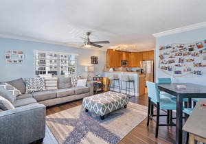 Classy Updated Condo | Steps from the Beach