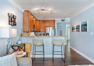 Classy Updated Condo | Steps from the Beach