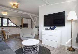 Close to the sea, quiet location, use of swimming pool and sauna - Haus Büdnerstube apartment 4