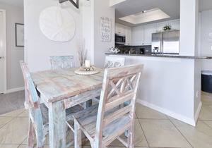 Coastal chic beachfront condo w/updates & private balcony!